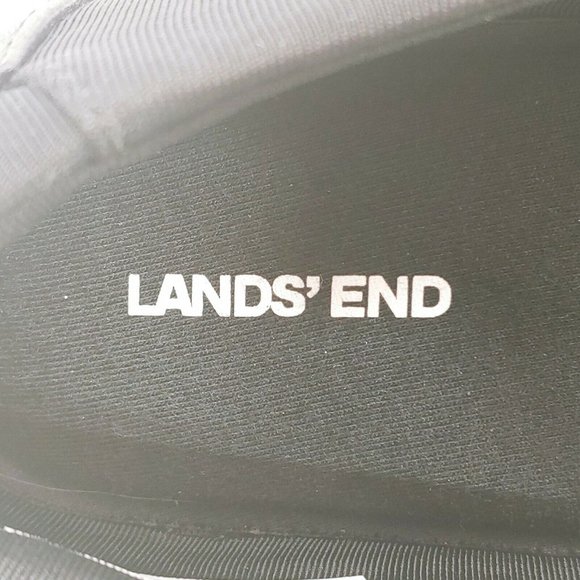 Lands End Womans Slip On Flat Loafer‎ Black 6D - Picture 9 of 10